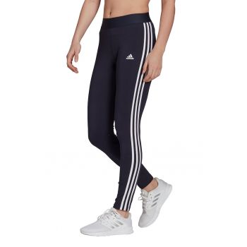 Colanti crop cu talie inalta Essentials 3-Stripes