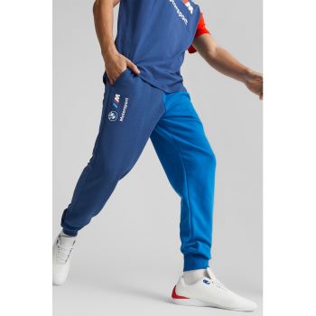 Pantaloni de trening cu model colorblock BMW MMS