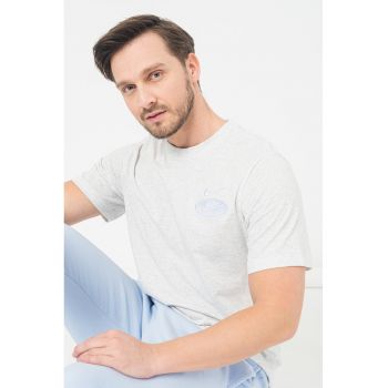 Tricou de bumbac cu logo brodat Sportswear Essential