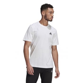 Tricou regular fit cu logo mic brodat Essentials