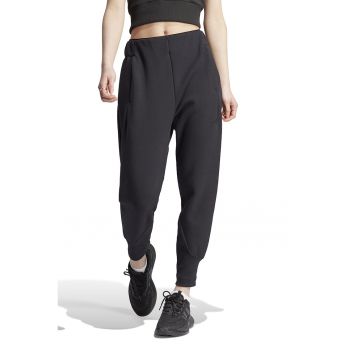 Pantaloni crop de trening cu croiala conica ZNE