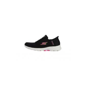 Pantofi sport GO WALK 6 - VIVID ID - SLIP-INS 124627BKMT