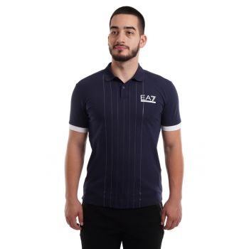 Tricou polo Golf Club M Polo PQ ST Stripes 3DPF26PJ04Z01554