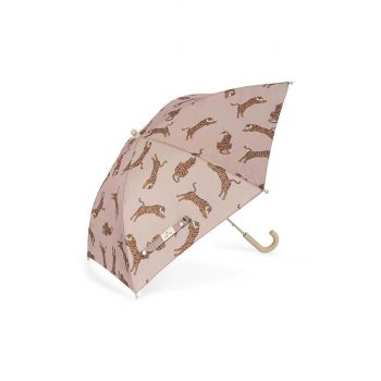 Konges Sløjd umbrela copii KIDS UMBRELLA culoarea maro, KS101251