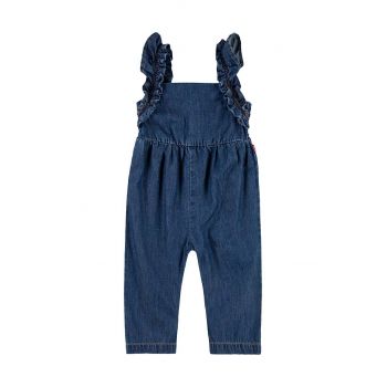 Levi's combinezon bebe RUFFLE STRAP JUMPSUIT culoarea verde, 1EK963