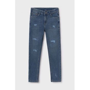 Mayoral jeans copii denim przetarcia 7538