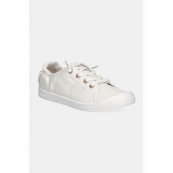 Roxy sneakers Bayshore Plus culoarea alb, ARJS600569