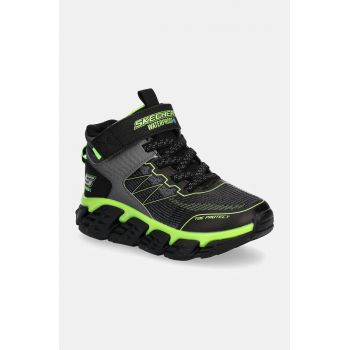 Skechers pantofi copii TECH-GRIP culoarea negru, 403806L