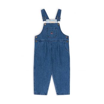 Konges Sløjd salopete din bumbac pentru copii MAGOT OVERALLS GOTS KS101590