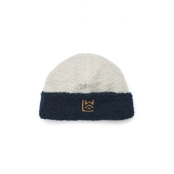 Liewood caciula copii Selene Beanie culoarea albastru marin, LW19440