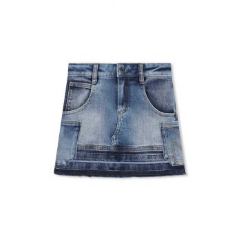 Marc Jacobs fusta denim pentru copii mini, drept, W60368