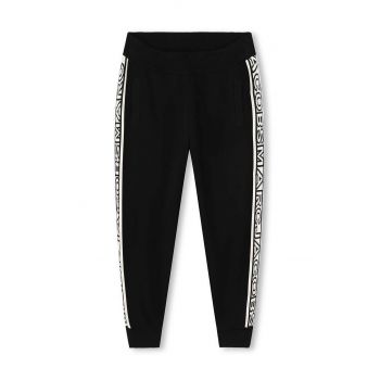 Marc Jacobs pantaloni de trening pentru copii culoarea negru, W60307