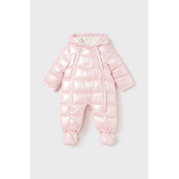 Mayoral Newborn combinezon bebe culoarea roz, 2607