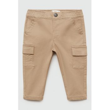 Pantaloni cargo cu talie elastica