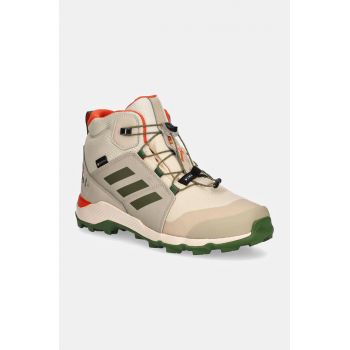 adidas TERREX pantofi copii TERREX MID GTX DISNEY culoarea bej, ID3452