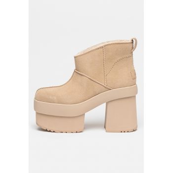 Botine de piele intoarsa New Heights