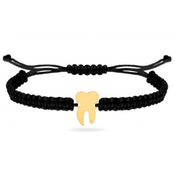 Bratara My Dentist cu dintisor din aur 14k ieftina