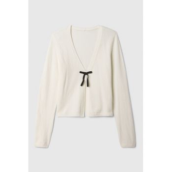 Cardigan tricotat fin