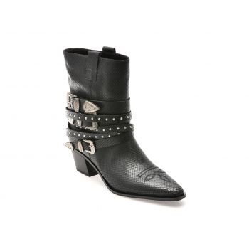 Ciocate elegante ALDO negre, 13848382, din piele croco