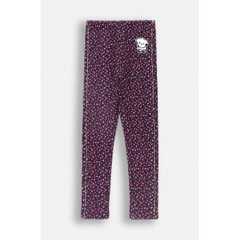 Coccodrillo leggins copii culoarea violet, modelator, ACADEMY GIRL KIDS