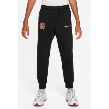 Pantaloni lungi cu detalii logo pentru fotbal FCB