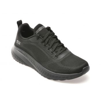 Pantofi sport SKECHERS negri, 118000, din material textil