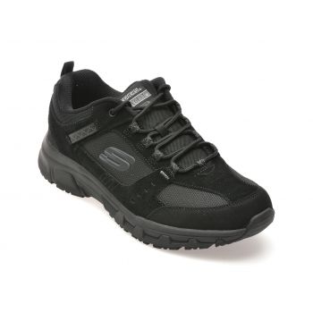 Pantofi sport SKECHERS negri, 51893, din material textil