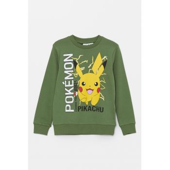 Bluza de trening din bumbac cu imprimeu cu Pikachu