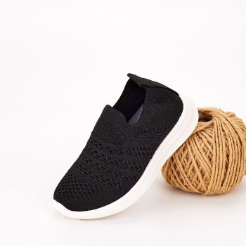 Espadrile Baiat Negre Bandi