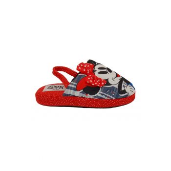 Papuci slingnack cu model Minnie Mouse