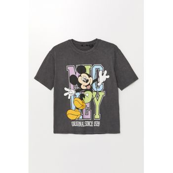 Tricou cu imprimeu cu Mickey Mouse