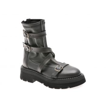 Ghete casual GRYXX negre, 2155, din piele ecologica