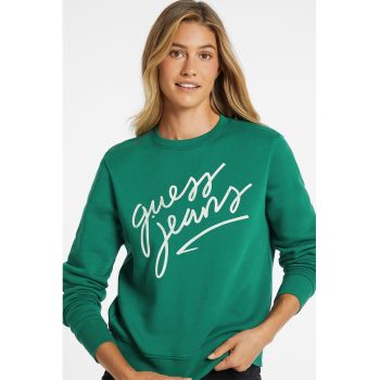 GUESS - Bluza de trening cu imprimeu logo