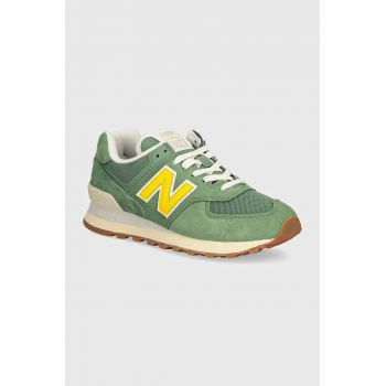 New Balance sneakers 574 culoarea verde, WL574GS2