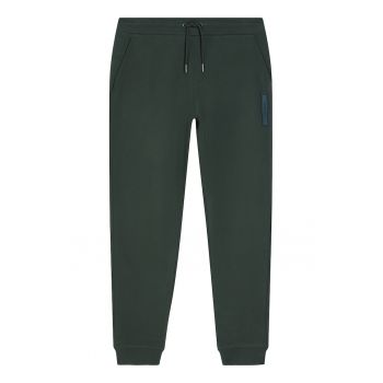 Pantaloni jogger din bumbac organic cu snur