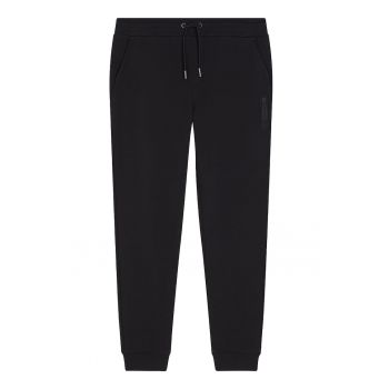 Pantaloni jogger din bumbac organic cu snur