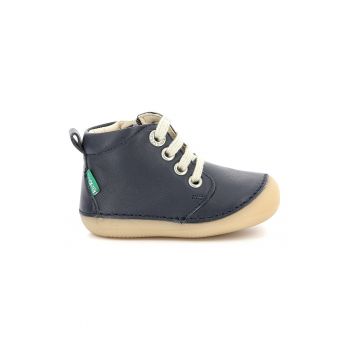 Pantofi sport mid-high de piele