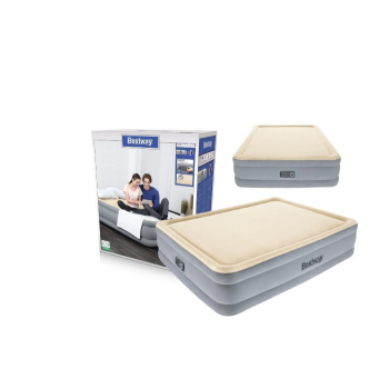 Saltea gonflabila dubla cu pompa incorporata Bestway air mattress 203x152x46 cm