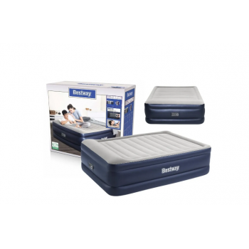 Saltea gonflabila dubla cu pompa incorporata Bestway air mattress 203x152x61 cm