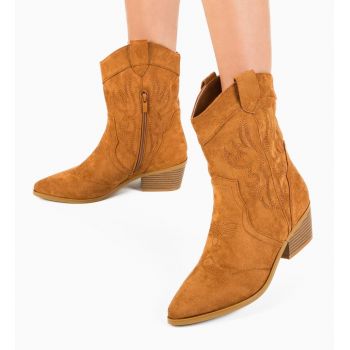 Botine dama Nanda Camel