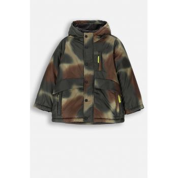 Coccodrillo geacă pentru copii culoarea maro, OUTERWEAR BOY KIDS