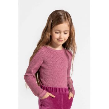 Coccodrillo pulover copii culoarea roz, MYSTIC NATURE GIRL KIDS