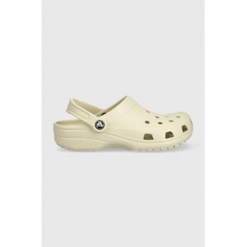 Crocs papuci 206991 femei, culoarea bej 206991-cream