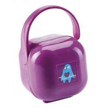 Cutie portabila pentru suzeta Thermobaby purple