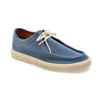 Mocasini casual GRYXX albastri, 3912030, din piele intoarsa