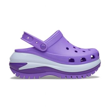 Saboți Crocs Classic Mega Crush Clog Mov - Galaxy