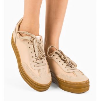 Sneakers dama Jaswin Khaki