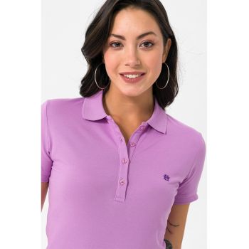 Tricou polo slim fit