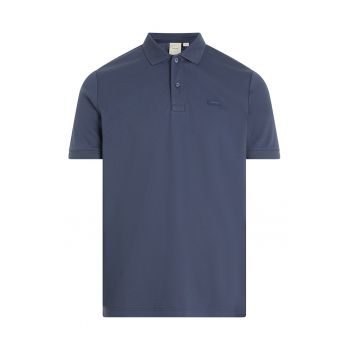 Tricou polo slim fit de bumbac organic