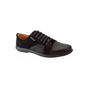 888107956-Pantofi Casual Barbatesti - Negri - model NS